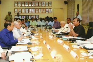 Chairing Standing Committee Meeting at ICF Perambur