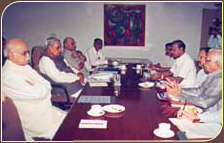A view of meeting taken by PM