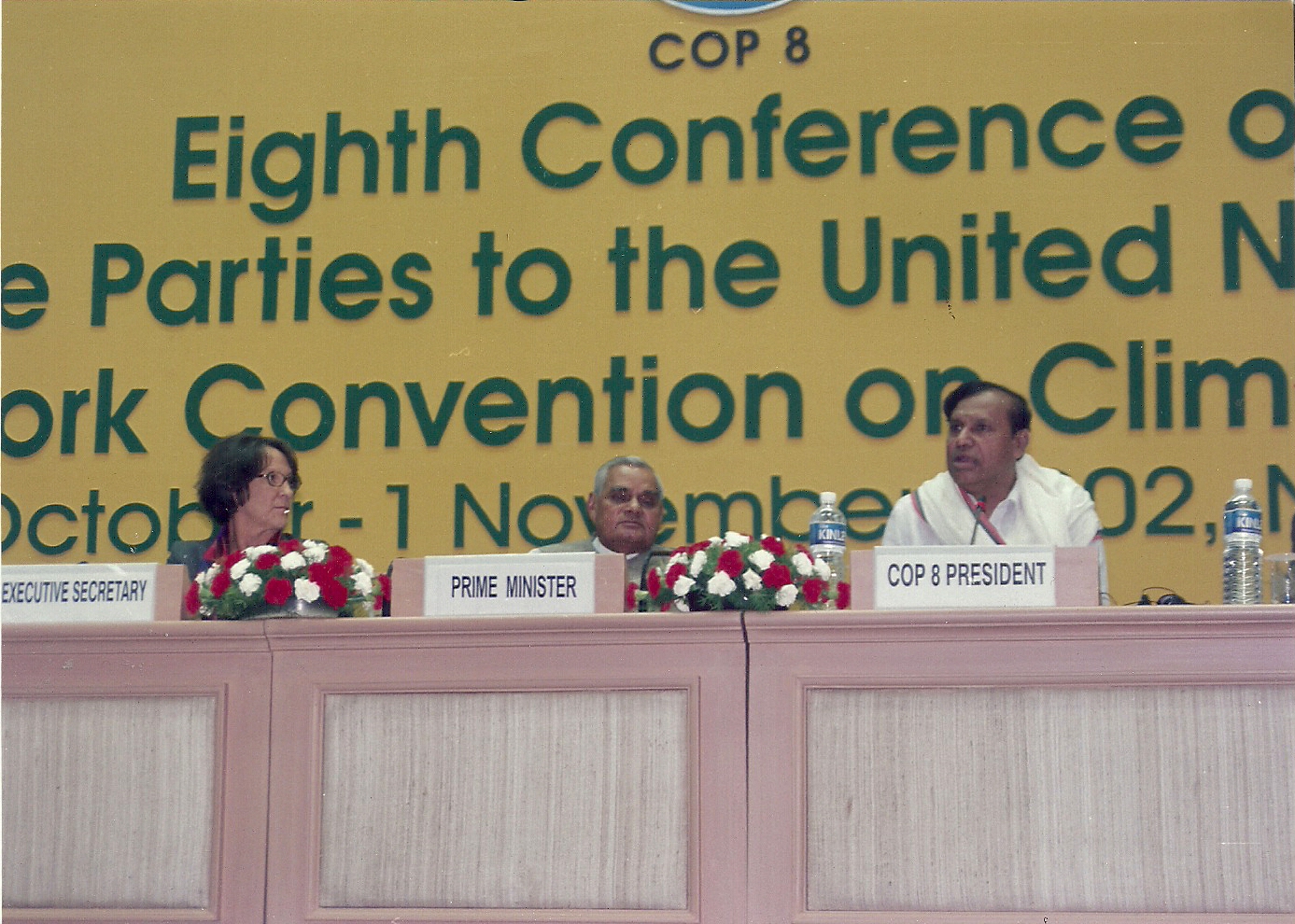 Addressing COP 8 Delhi - Nov 2002